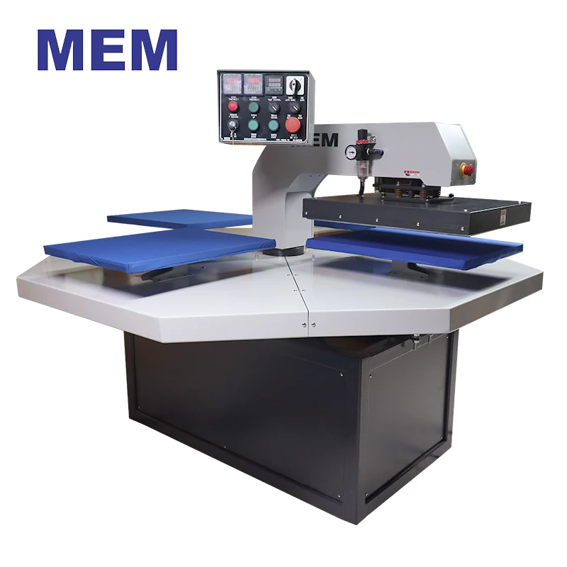 TZ 4050 MEM Four Station Heat Press Machine 40*50 cm 16*20 Inch for Mass Production