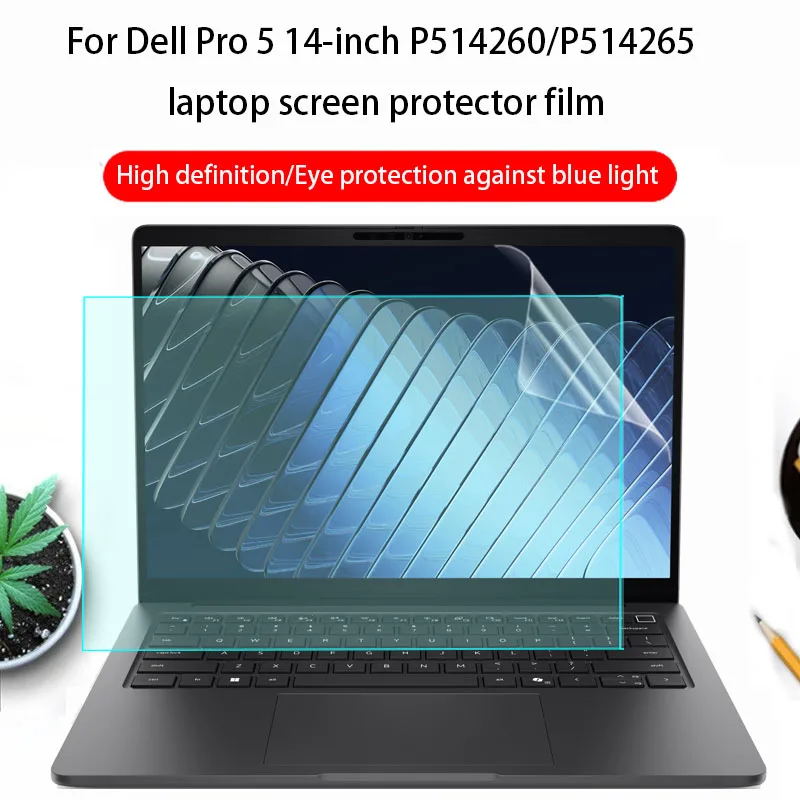 For Dell Pro 5 14 P514260 HD Screen Protector 14 Inch P514265 Anti-Reflective Laptop Privacy Protector Anti-Scratch Accessories