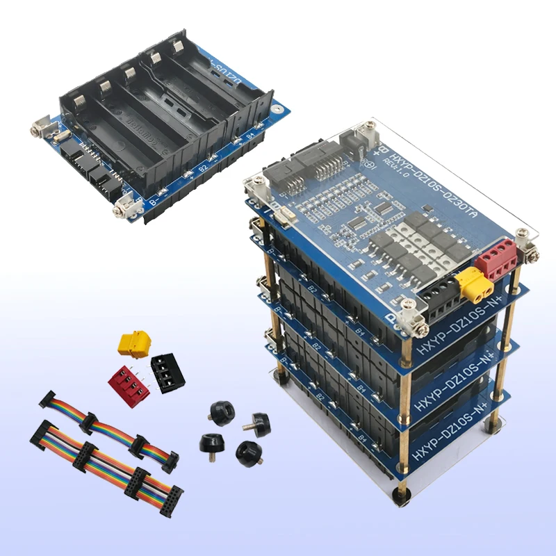 36V 10S ไฟ18650แพ็ค10S BMS แบตเตอรี่ลิเธียม Li-Ion 18650แบตเตอรี่ BMS PCB DIY ebike แบตเตอรี่10S กล่องแบตเตอรี่