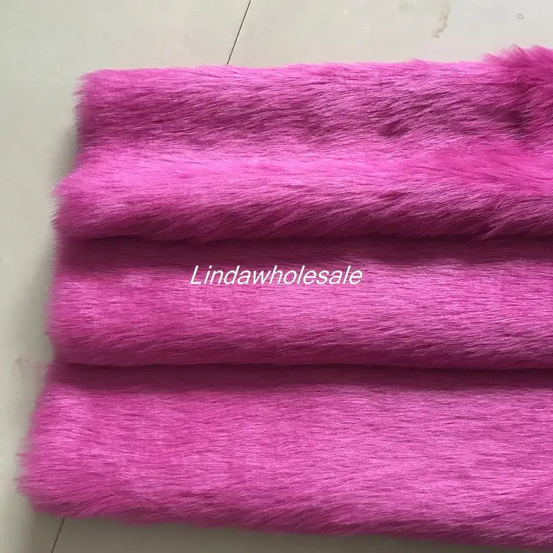 Wholesale 2.5cm pile plush fabric,faux fur fabric,DIY handmade material,Counter display cloth, image 3