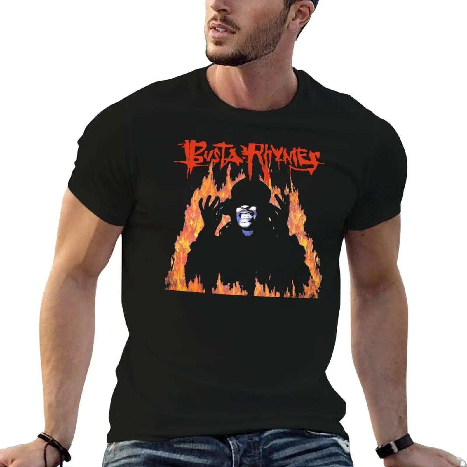 BUSTA RHYMES T-Shirt plain shirts graphic big and tall t shirts for men