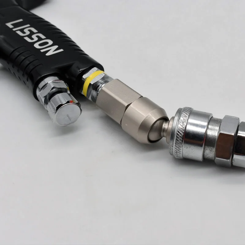 สเปรย์ปืนตัวเชื่อมต่อสีสเปรย์ปืน Joint 360องศา Rotary Joint HVLP/LVMP สเปรย์ปืนอุปกรณ์เสริม
