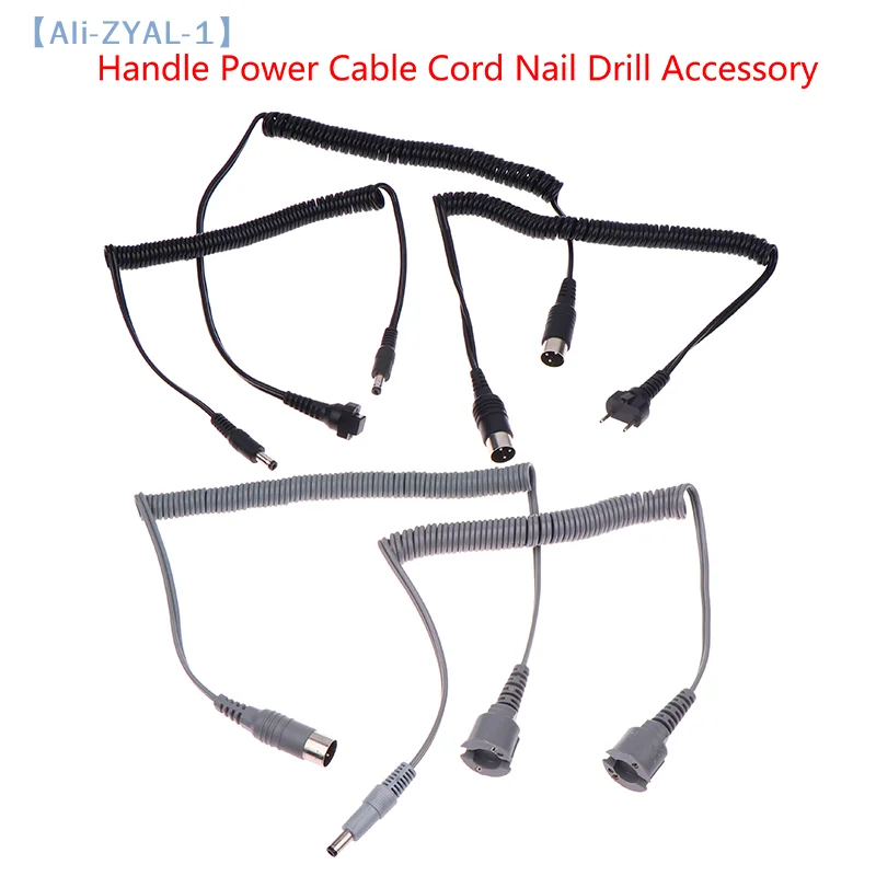 【ZYAL-1】1 قطعة 3 دبوس 9 مللي متر 6 مللي متر ماراثون قوي 210 204 90 105L 102L قبضة كابل الطاقة الكهربائية مانيكير الحفر الملحقات #1