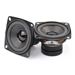 2 adet 2 inç taşınabilir ses hoparlör 4 Ohm 8 Ohm 10W Mini tam aralıklı çift manyetik küçük hoparlör DIY BT hoparlörler ev sineması