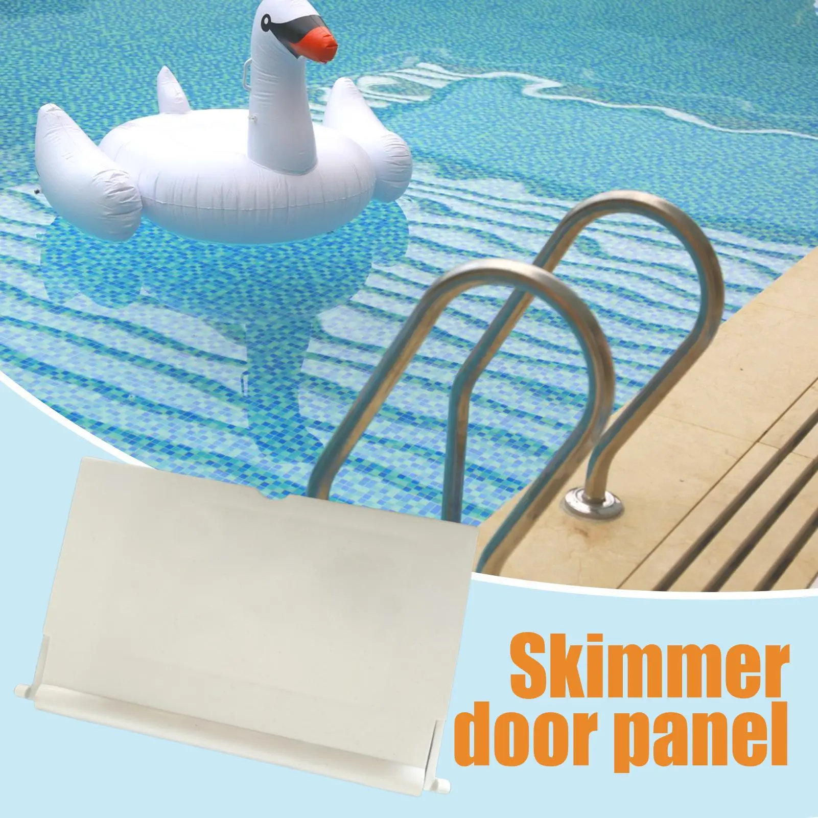 Pool Skimmer Gate Weir Gate Replacement With Sponge Skimmer Door Flap For Small Skimmers Precise Replacement