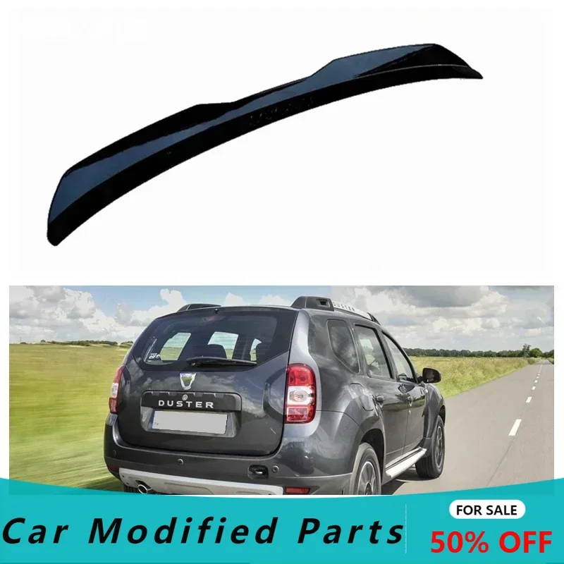 Heckspoiler für Dacia Duster 2009-2018, glänzend schwarz, Zubehör, Bodykit, im Werksstil, Auto-Flügel