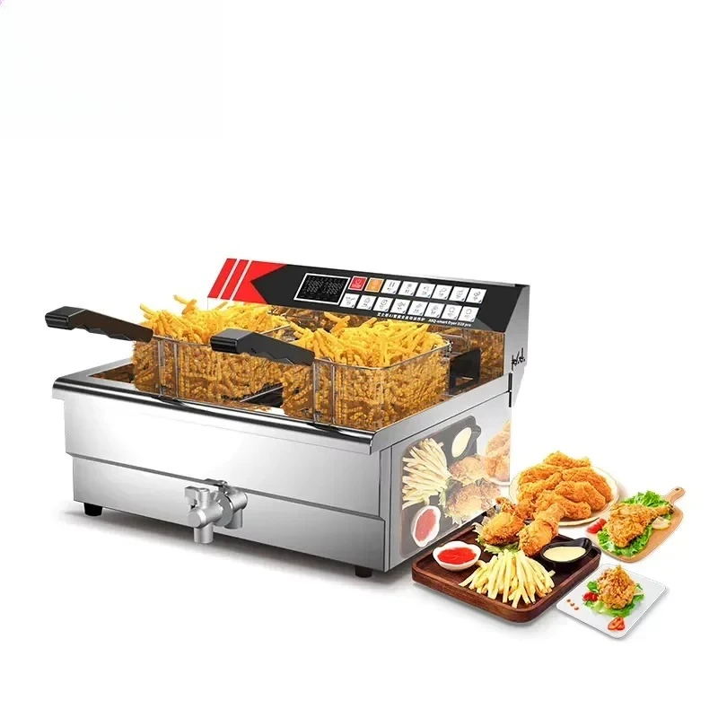 for Commercial Deep Fryer hine ligent Luxury Oil Fryer for Restaurant Kitchen Food Cooking Equipment