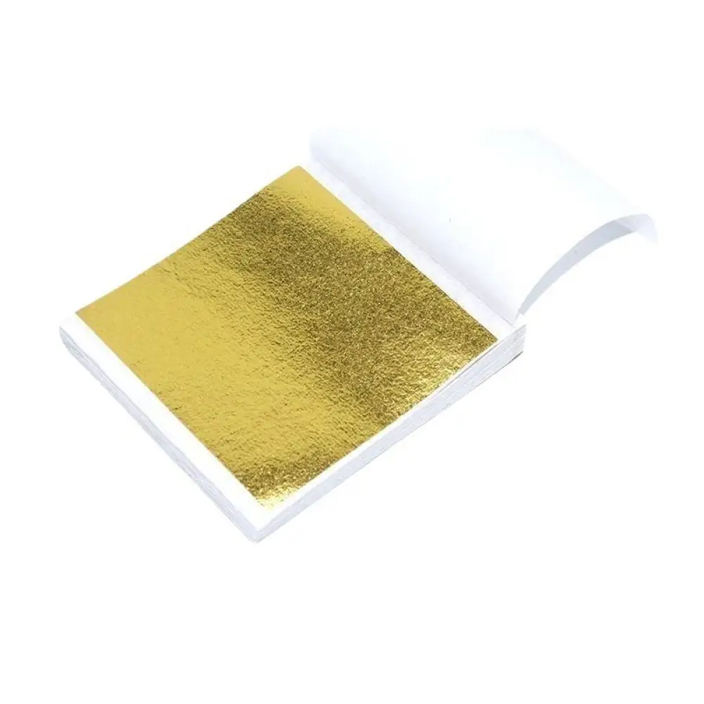Resin Casting Metallic Foil Paper 9x9cm Nail Art Decoration Filler Anti Freezing Professional Manicure Craft Sheet Supplies