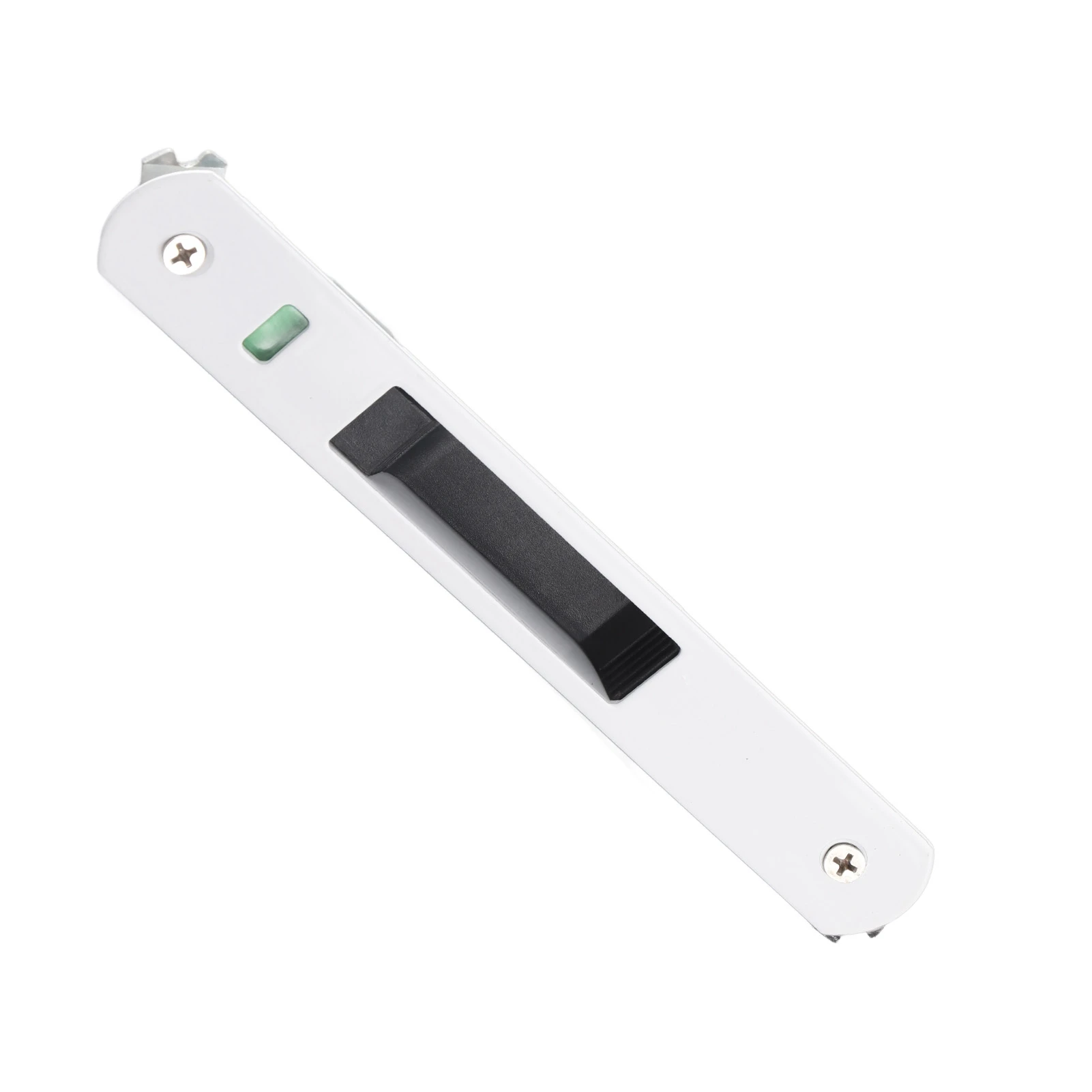 W01M Raccordi hardware di chiusura a serratura singola per porte scorrevoli in vetro per uso domestico in acciaio inossidabile