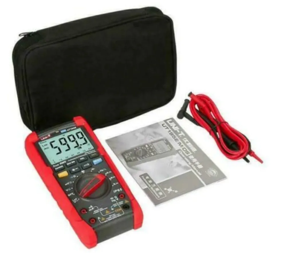 1PC NEW UNI-T UT195E Industrial Waterproof multimeter True RMS Flashlight Digital IP6 In Stock Original Box#familitrade