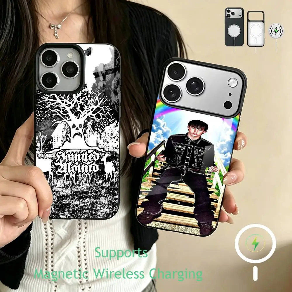 

S-Sematary H-Haunted Mound Phone Case For iPhone17,16,15,14,13,12,11 Plus,Pro Supports Magnetic Wireless Charging