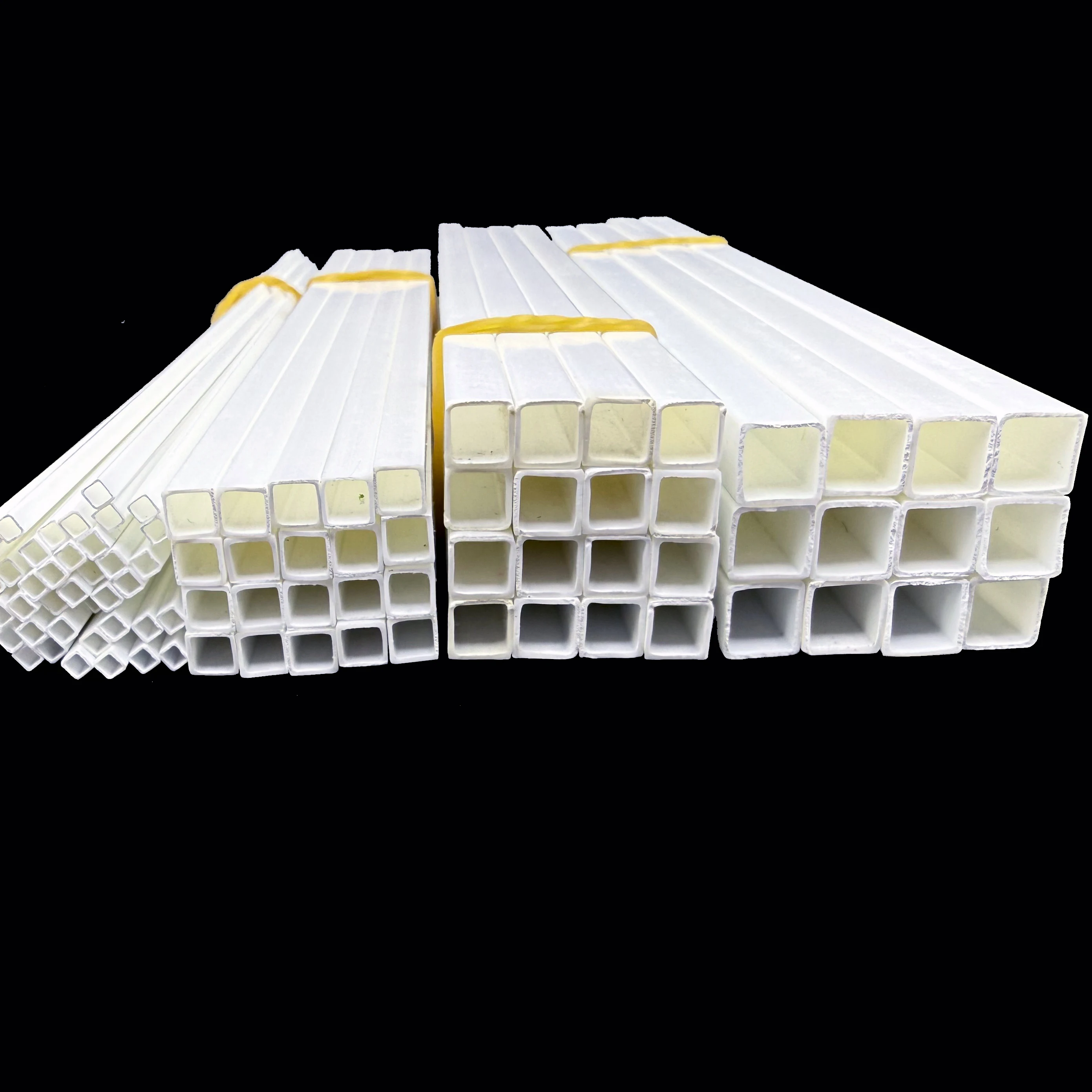 30PCS ABS Square Tube Plastic Hollow Tube Diameter 2mm/3mm/4mm/5mm/6mm/8mm/10mm DIY Handmade Sand Table Material Model Building