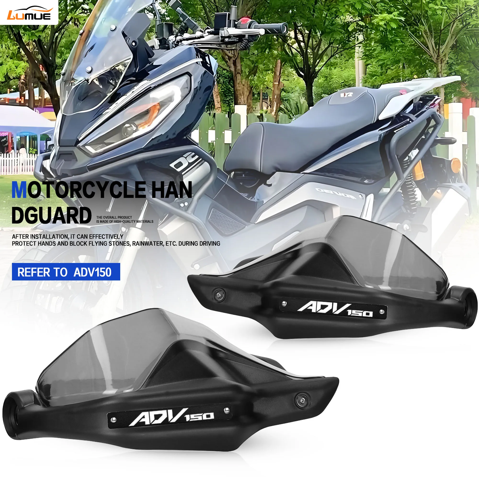 

For Honda ADV150 ﻿Motorcycle Handguard Hand Guards Brake Clutch Levers Protector Shield Windshield