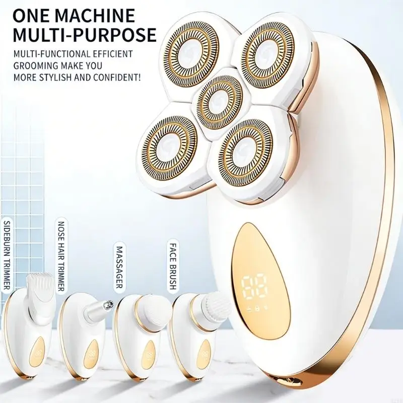 Digital Screen Electric Groomer With 90 moment Operation And Security Lock Feature For Accident Prevention During Storage 