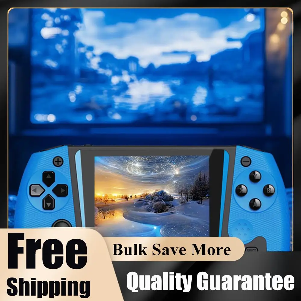 Retro Handheld Game Console 3.5inch LCD Screen TV Connect Portable Game Console 1200mAh Nostalgic Game Console for Single Player
