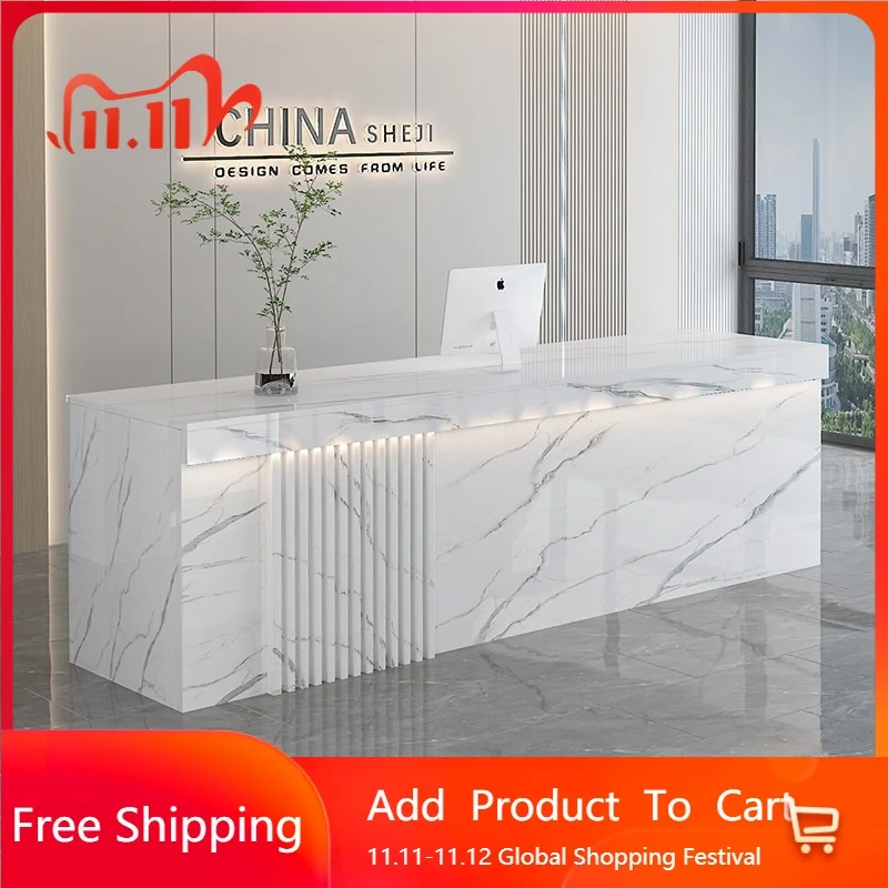 

Designer Salon Reception Desks Kitchen Modern Beauty Salon Reception Desks Podium Stand Korean Customer Masa Trendy Furniture