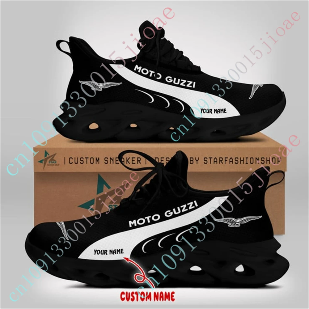 Moto Guzzi Male Sneakers Lightweight Unisex Tennis Casual Running Shoes Sports Shoes For Men Big Size Men's Sneakers Custom Logo