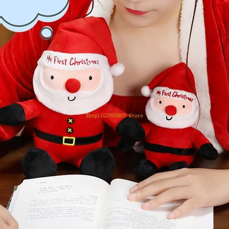 Regalo da donna Peluche Babbo Natale Peluche per bambola per divano da parete Decor Suppl per casa J0MF