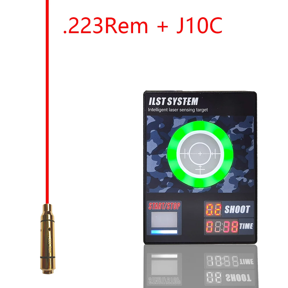 Laser Bullet Tactical Red Dot .223Rem Training Bullet, Laser Trainer Cartridge for Dry Fire Training And Shooting Simulation