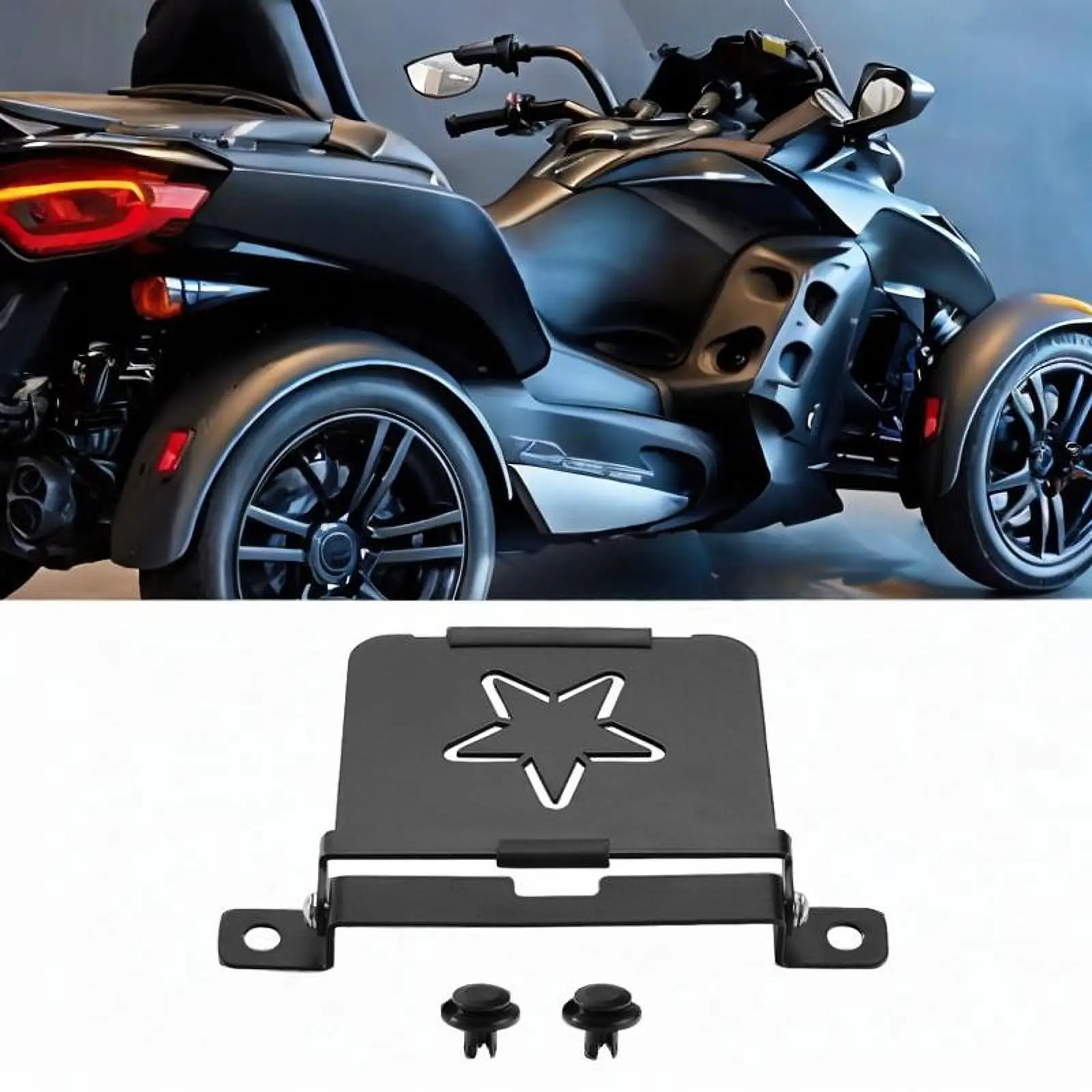 

Flip up Seat Support Bracket Accessories Easy to Install Aluminum Sturdy Seat Bracket Rack SE Performance for Can-am RT
