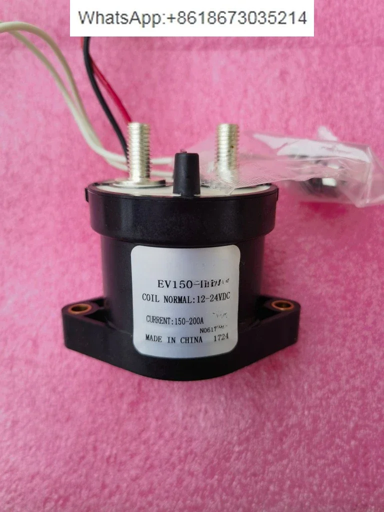 High voltage DC contactor EV150-HAD coil working voltage 12-24V with auxiliary contacts