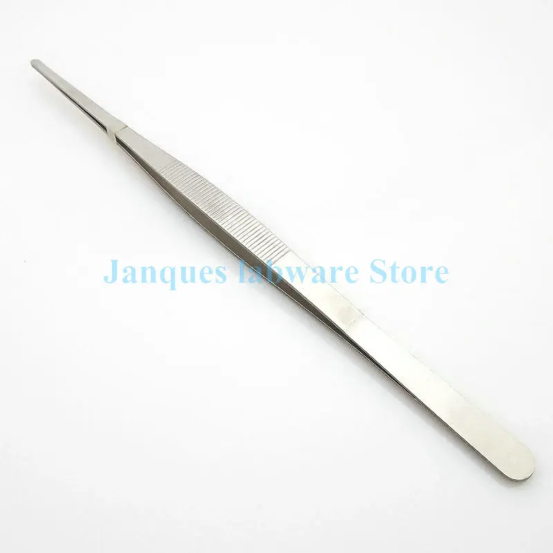 10Pcs Rvs Ronde Hoofd Getande Pincet Gebruikt In Medische Experimenten