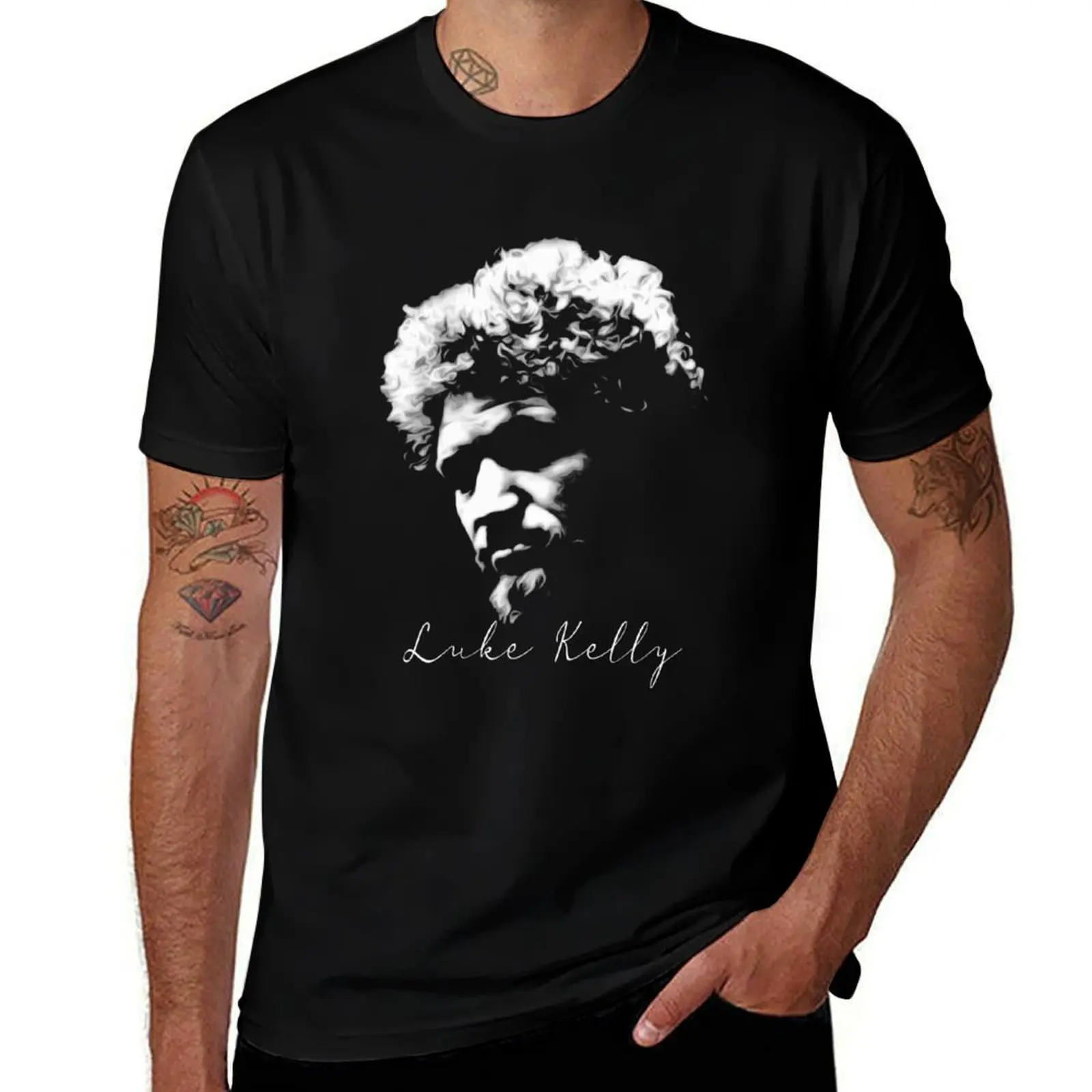 

LUKE KELLY T-Shirt quick-drying heavyweights aesthetic clothes mens t shirts casual stylish