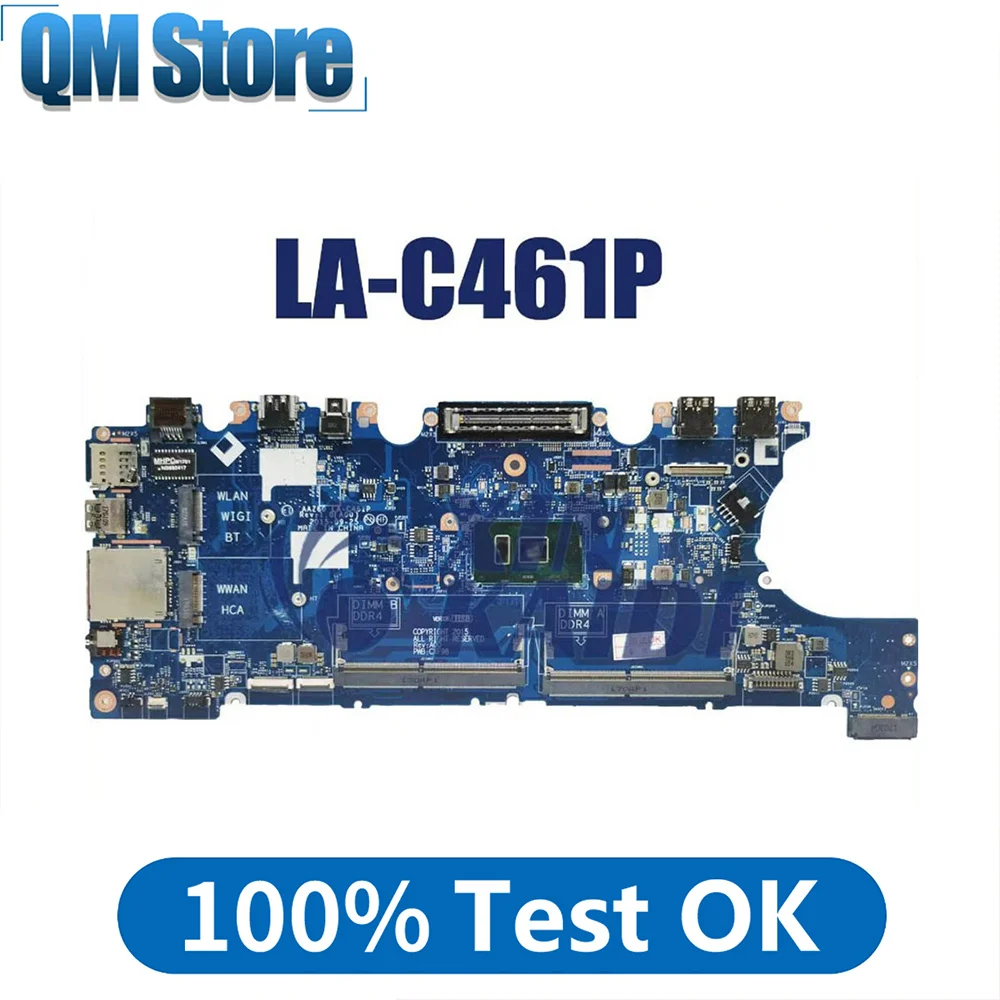 

Laptop Motherboard For DELL Latitude E7470 7470 0VNKRJ 0DGYY5 03GMP2 0V2N4V LA-C461P 0YDW8F Notebook Mainboard CPU I5 I7 6th Gen