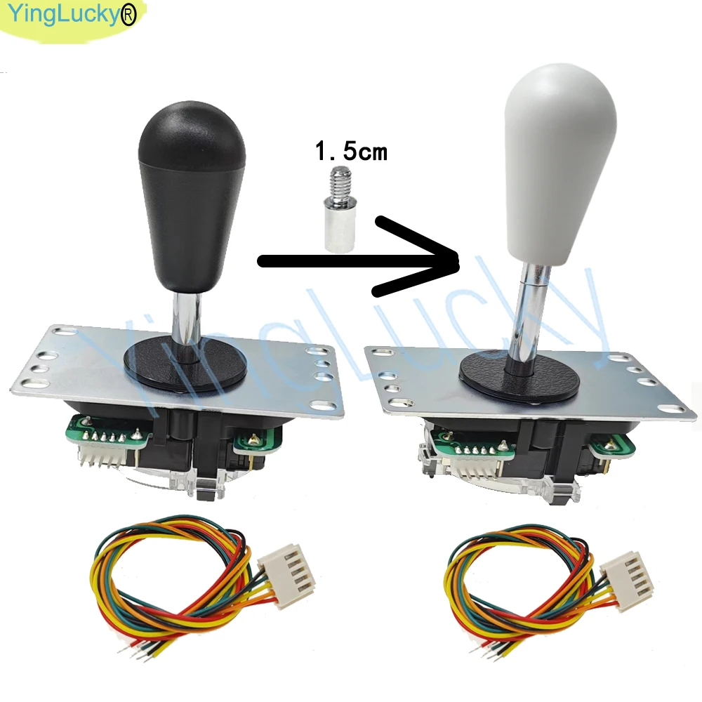 NEW SANWA Joystick Japan original sanwa JLX-TP-8Y-SK Arcade joystick zero delay Neo Geo Raspberry Pi pc diy arcade game