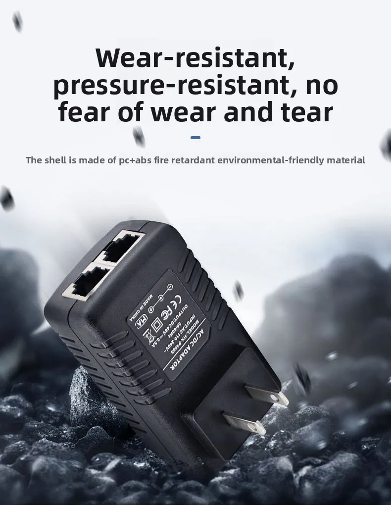 CCTV Security Surveillance POE Power Supply Adapter 48V 0.5A EU/US Plug for Injector Ethernet IP Camera POE Switch Router