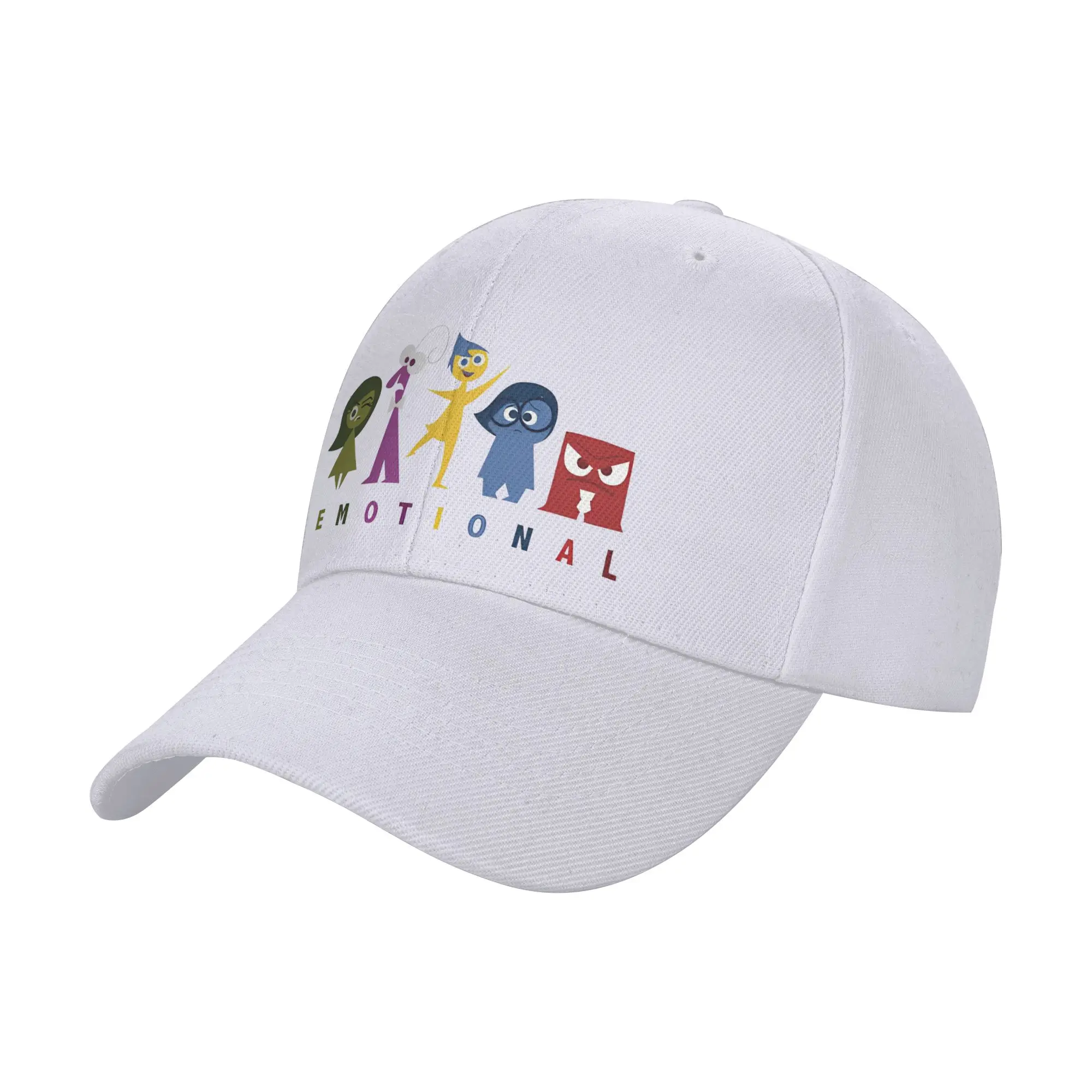 Emotional Inside Out Hat Adult Outdoor  Hat Trucker Hat Trucker Cap Adjustable Polyester Baseball Cap