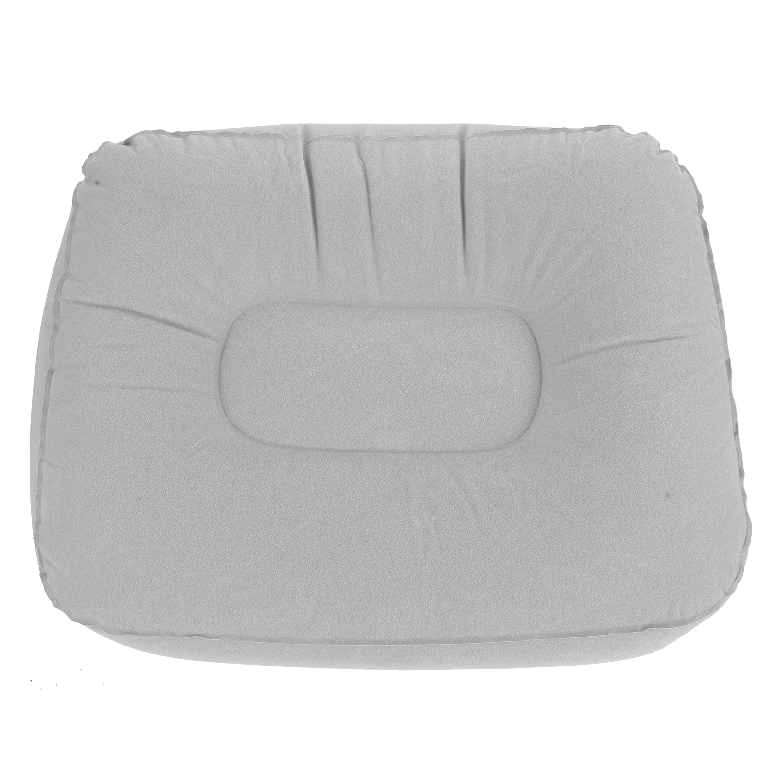 Reposapiés inflable para viaje, almohada para acampar, avión, reposapiés, 2 uds.