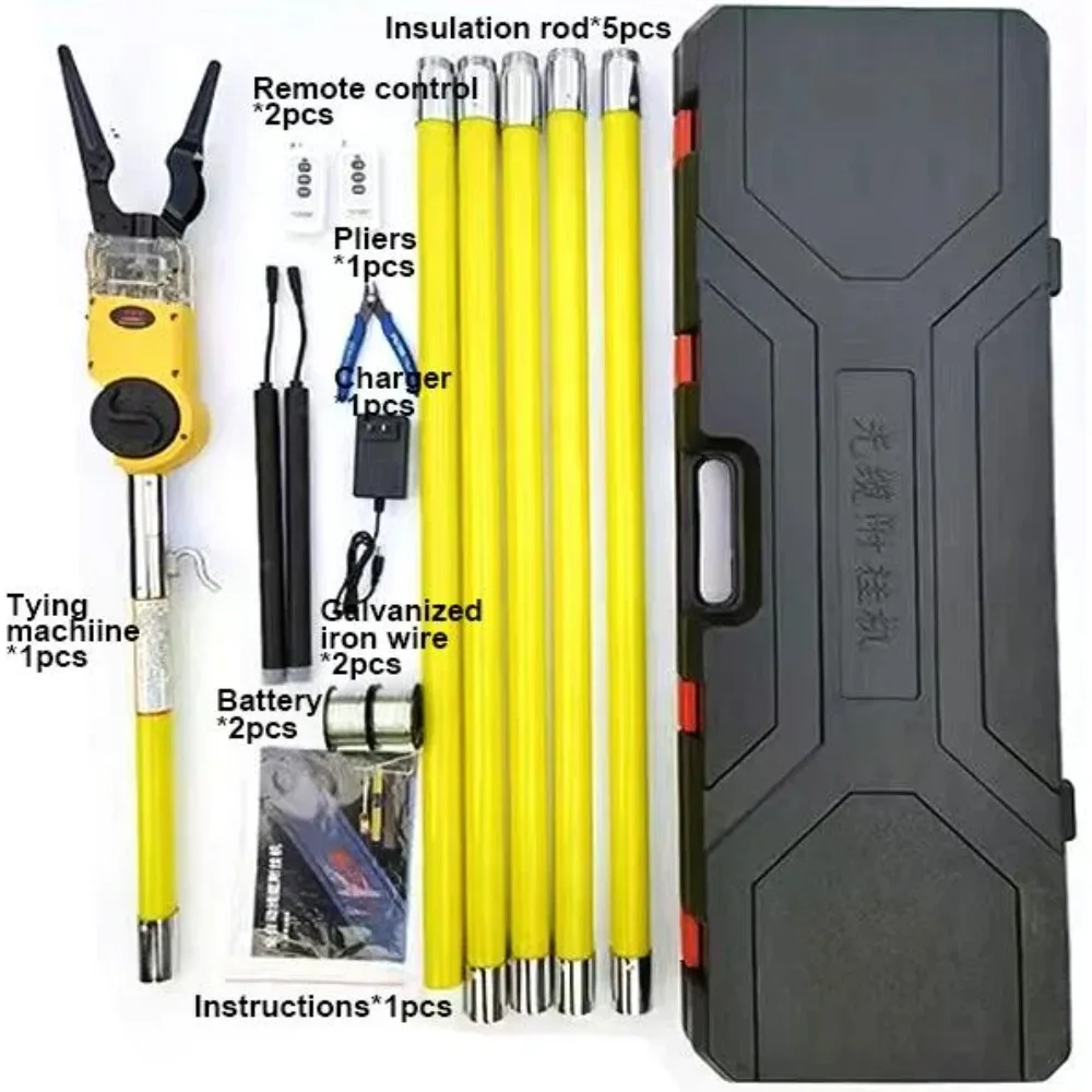 Fully Automatic Fiber Optic Cable Hanging Machine, High-altitude Cable Tying Machine, Hanging Cable