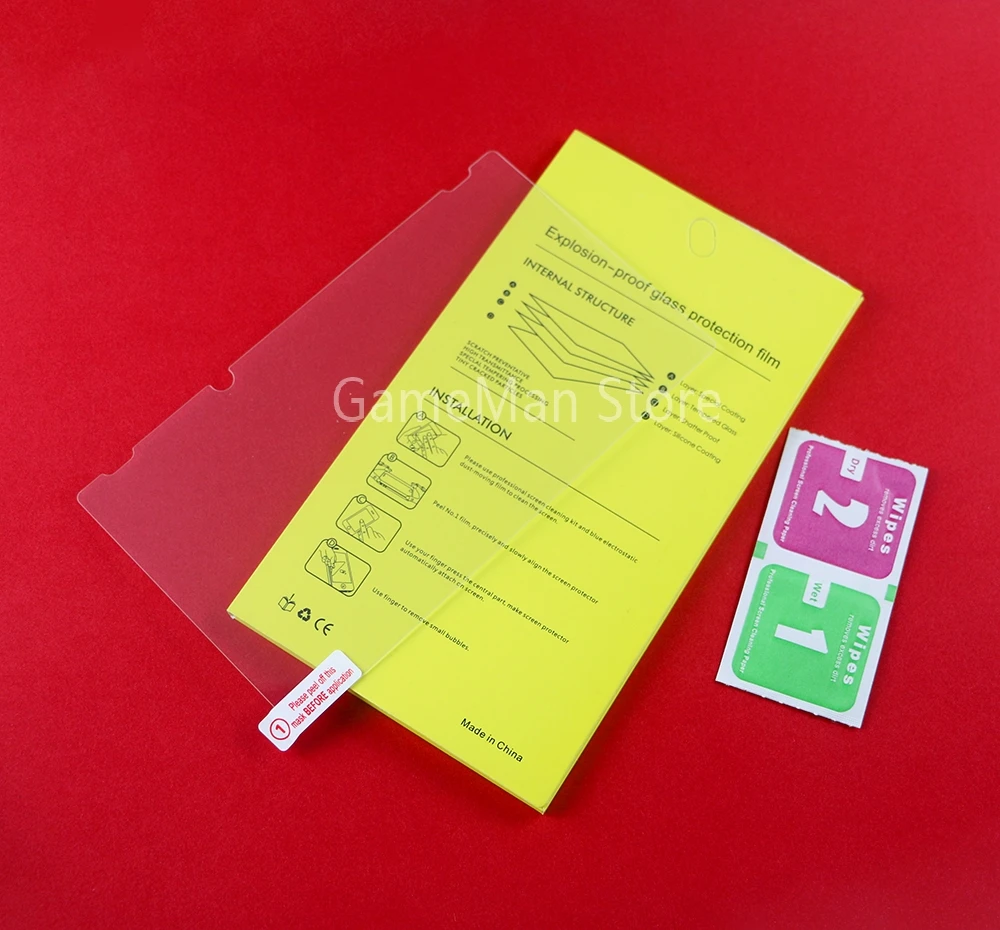 OCGAME 1pc Anti-scratch 9H Tempered Glass Display Screen Protective Film For NS Nintendo Switch