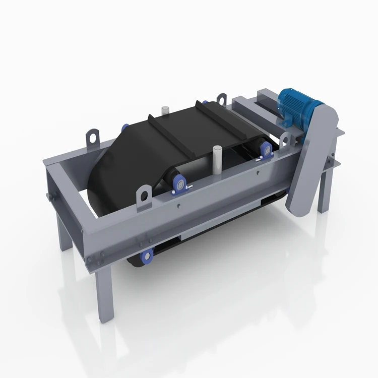 Forte separatore magnetico bagnato Magnete permanente MACCHINA DI SUCZIONE DA FERRO Separatore di ferro con trasportatore Separatore di rulli per tamburo di riciclaggio