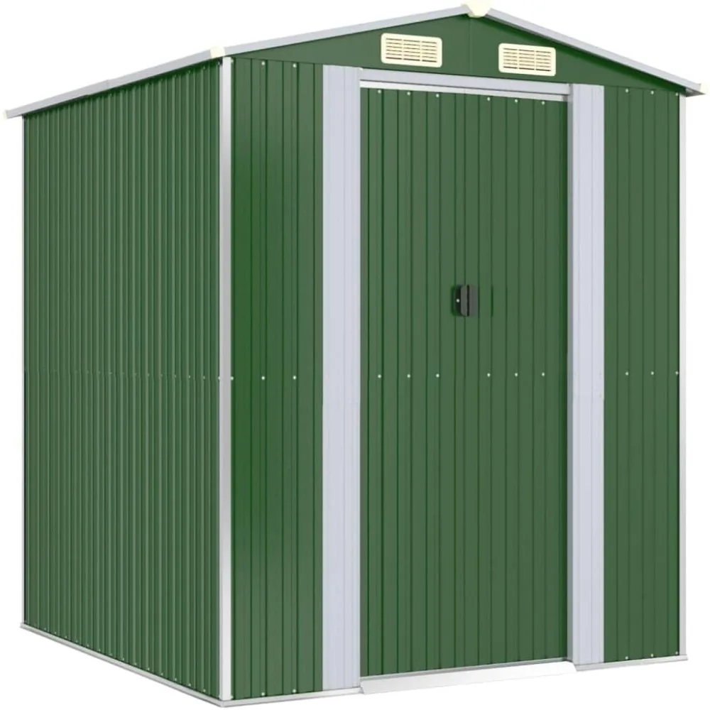 

Galvanized Steel Garden Shed: A Weatherproof Outdoor Tool and Equipment Storage Shed