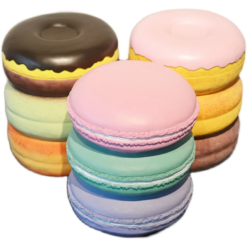 معكرون الكعك همبرغر البراز كرسي غرفة الأطفال متجر الملابس مول الزينة الحلي التصوير الدعائم #5