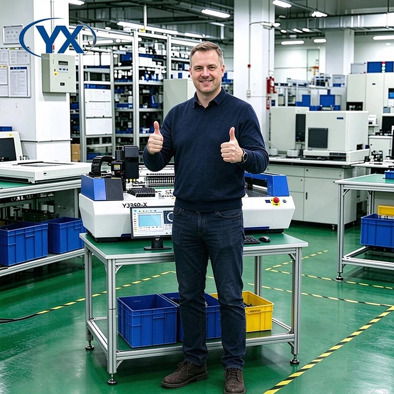 Stock in EU SMT380-X YX 4 Placement Heads SMT Pick and Place Machine for PCB Assembly Pick and Place Machine