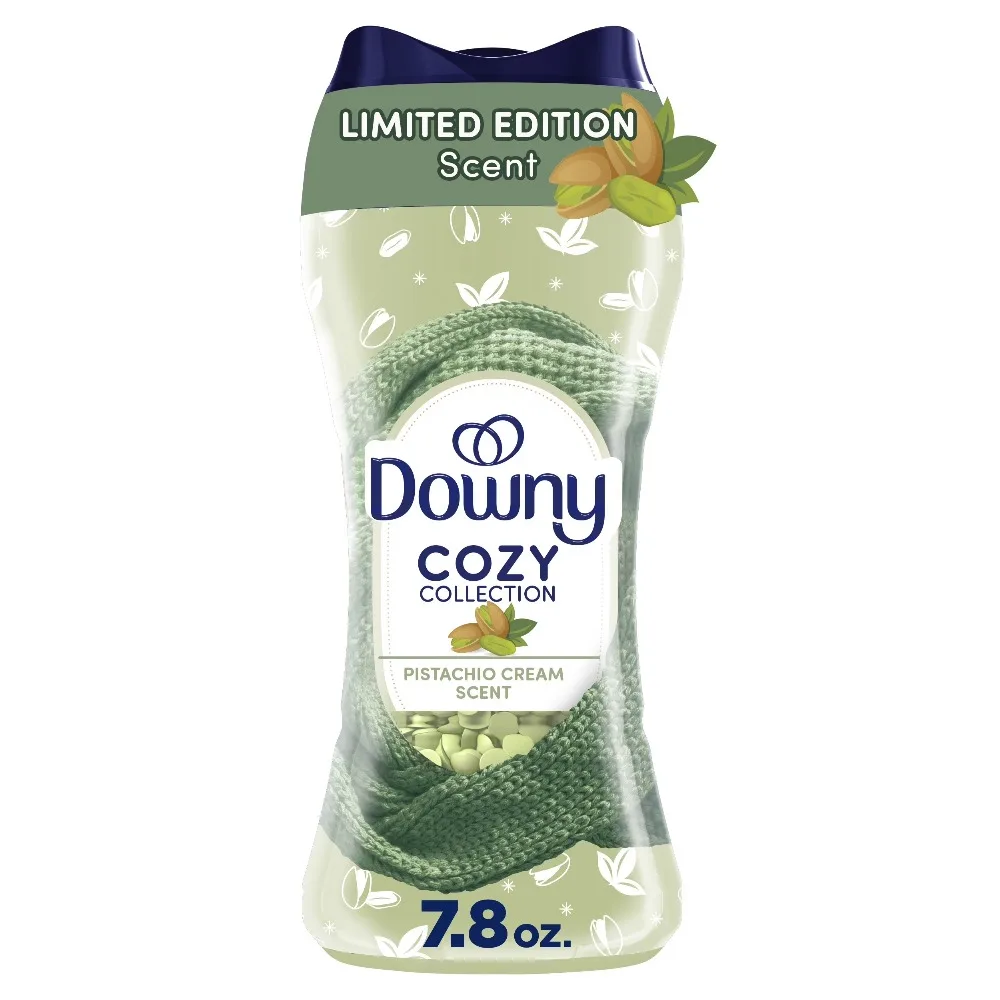 In-Wash Laundry Scent Booster Beads, Pistachio Cream Fragrance, 7.8 oz