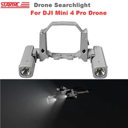 Rechargeable Searchlight for DJI Mini 4 Pro Drone Accessories Searchlight LED Night Flight Signal Light Flashlight Dual Light