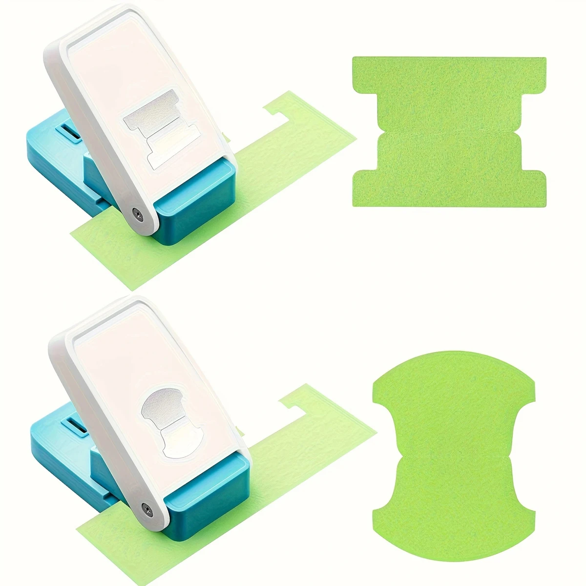 

Набор перфораторов для этикеток для документов из 2 предметов, для изготовления 1,5-дюймовых индексных этикеток двух форм; подходит для скрапбукинга.