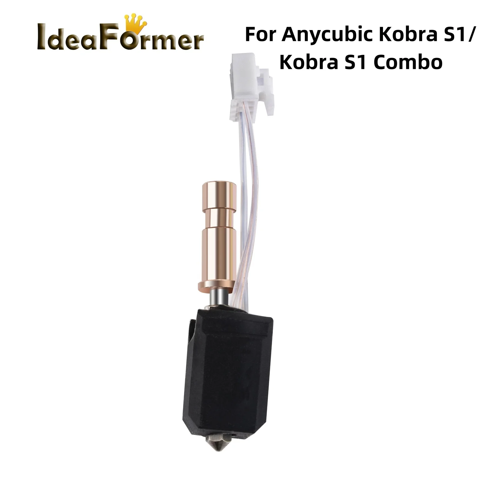 200K ترقية Hotend ل Anycubic S1/S1C رأس الطباعة الطارد عدة نهاية ساخنة ل Anycubic S1/S1C السيراميك التدفئة Hotend فوهة #1