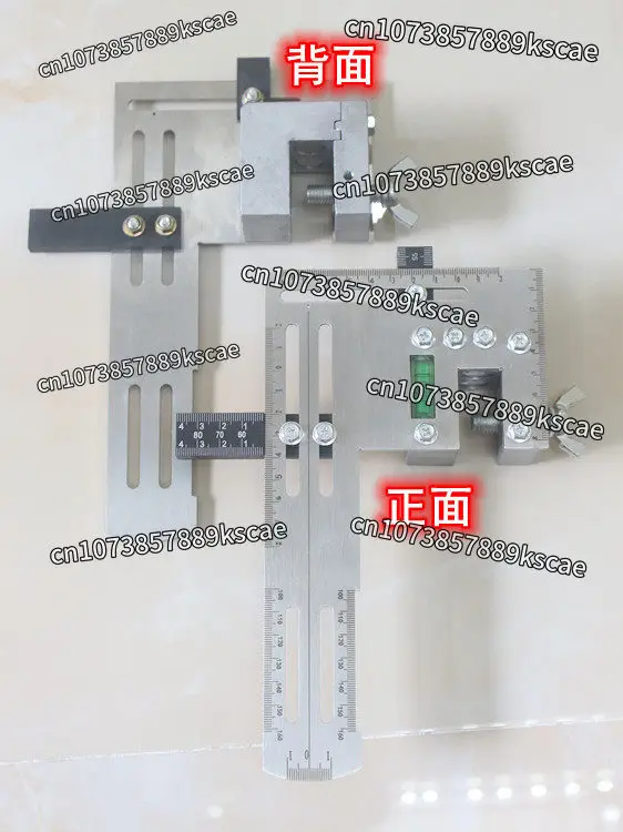 Villa Card Board, Elevator Rail Calibration Ruler, Guide Rail Positioning Ruler, Elevator Guide Rail Calibration Instrument