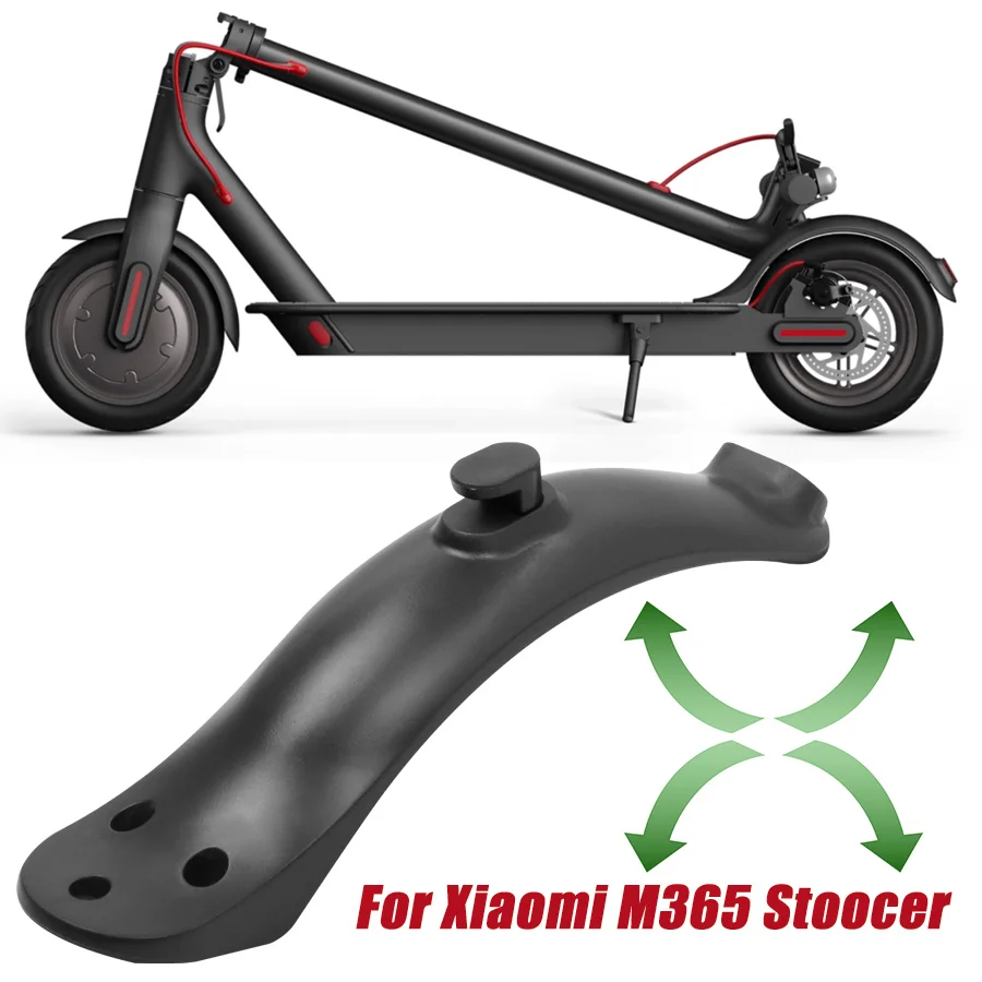 New Splash Fender Short Ducktail Rear Mudguard Back Wing For Xiaomi M365/M187/Pro Electric Scooter Rear Fender Accessories