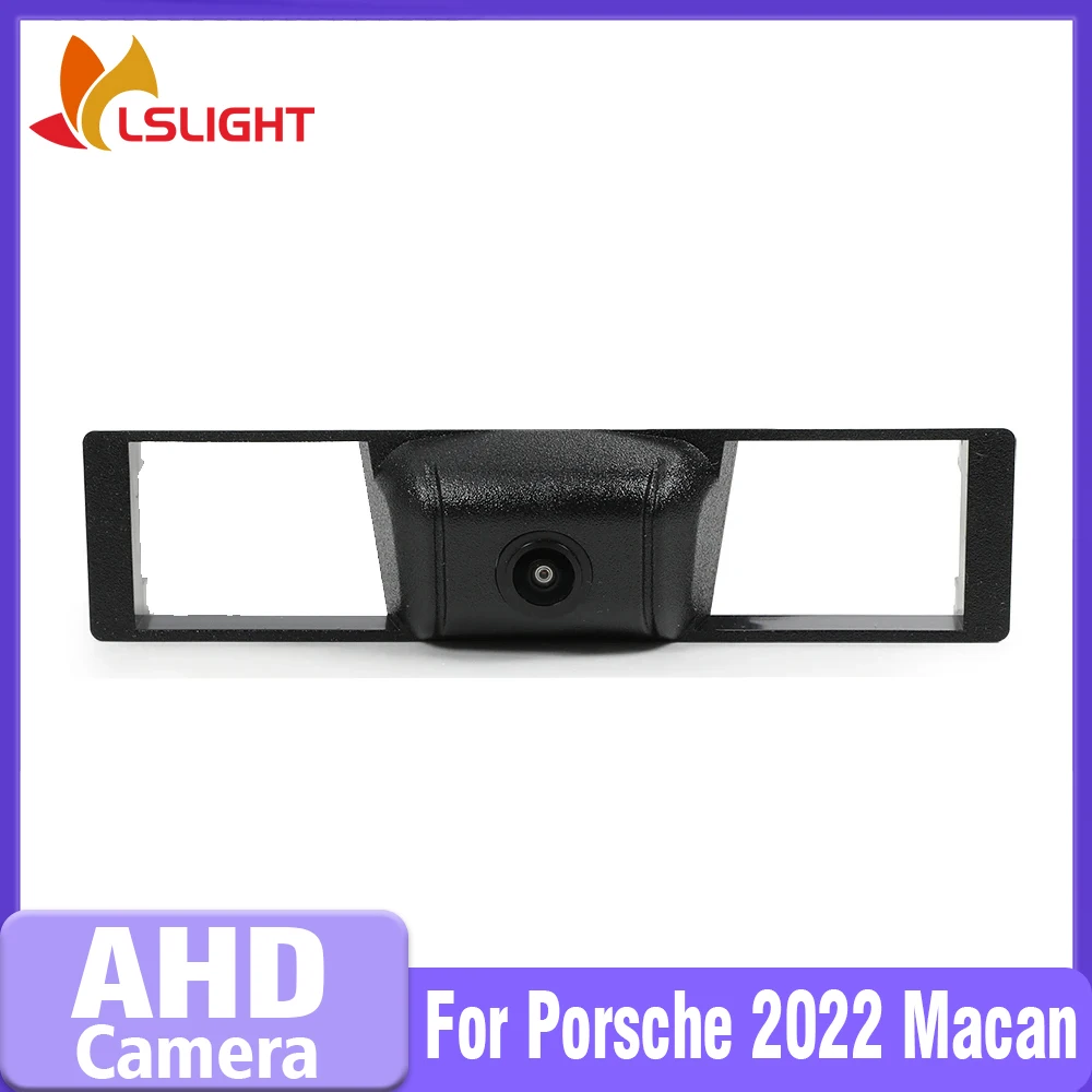 

Автомобильная камера переднего вида для Porsche Macan 2022 AHD 1080P 150 ° Линза «рыбий глаз» ночного видения, цветной водонепроницаемый мониторинг парковки