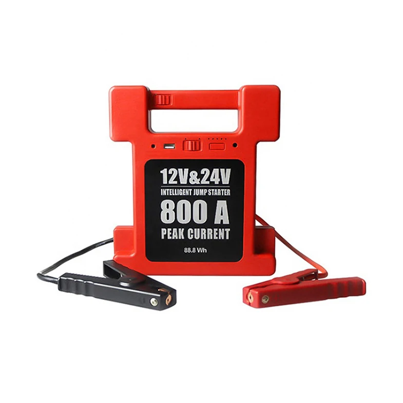 

800A Car Jump Starter Booster 24000mAh 12V Portable Power Bank Emergency Battery Charger Starting Device