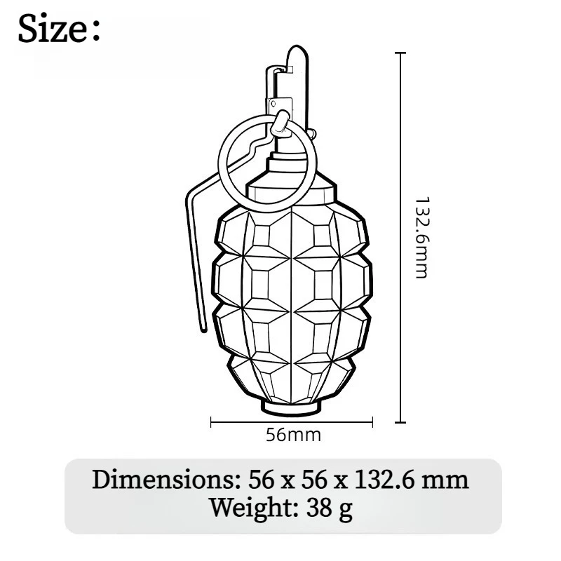 Коплика масштаба 1:1, 3D-печать, советская модель лимона F1, деталь военной энтузиастов для коллекционеров, выбросная ручка