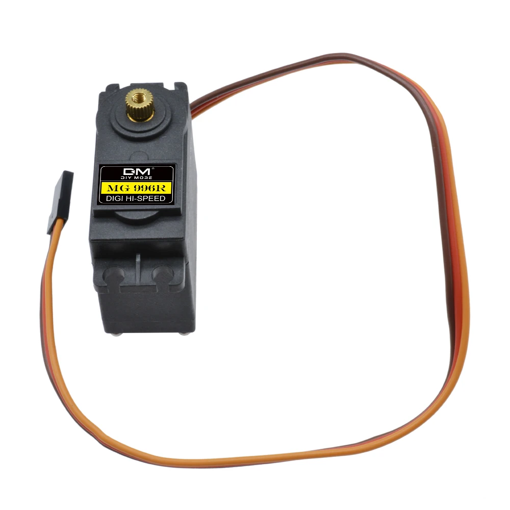 MG996R 180도 SG90 MG945 180도 메탈 기어 서보 13KG 스마트 자동차 로봇 보트 R용 디지털 고속 토크 서보 모터