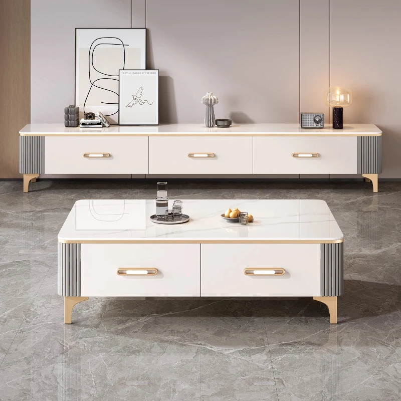 Duży, błyszczący stojak pod telewizor do salonu, rozkładany, designerski, podłogowy, mebel telewizyjny do salonu, meble do salonu.