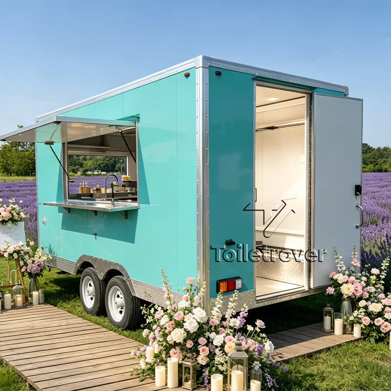 

Luxury Hot Dog Food Cart Mobile Food Truck Trailer Commercial Food Trailer Food Truck Carts Fast Food Truck for Sale